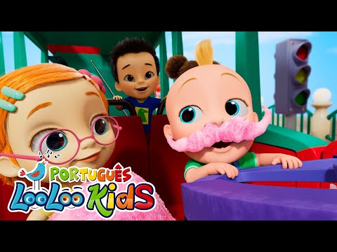 🚌 As Rodas do Ônibus - Canções Divertidas para Crianças | LooLoo Kids Português