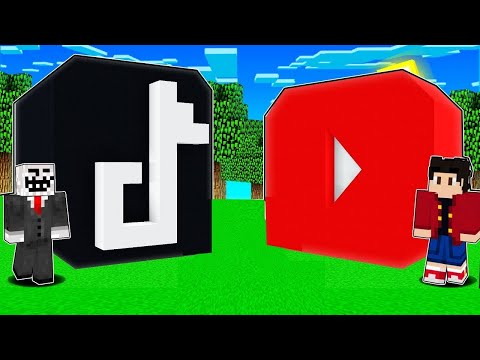 Minecraft Tiktok VS Youtube Yapı Kapışması! #minecraft