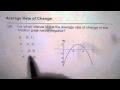 Average Rate of Change Analysis