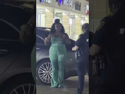 Entitled female decides she can drive her own way and accuse officers of taking her phone  She found