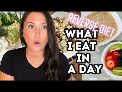 What I Eat In A Day *Increasing Metabolism with Reverse Dieting* // VLOG