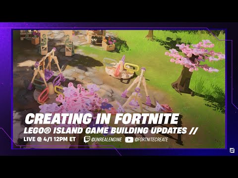 Creating in Fortnite | LEGO® Island Game Building Updates