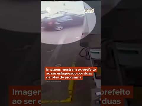 Imagens mostram ex-prefeito ao ser esfaqueado por duas garotas de programa #Shorts #CidadeAlerta