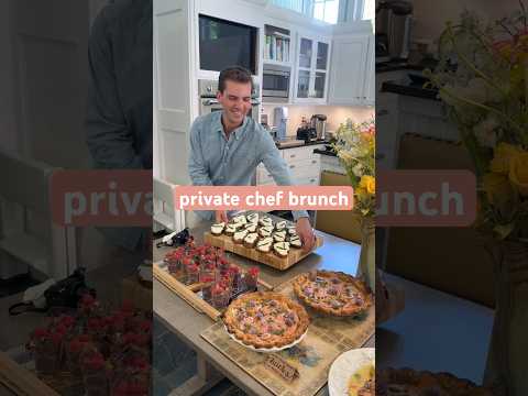 PRIVATE CHEF BRUNCH FOR 15