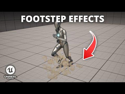How to Add Dust Footstep Effects Using Niagara in Unreal Engine 5