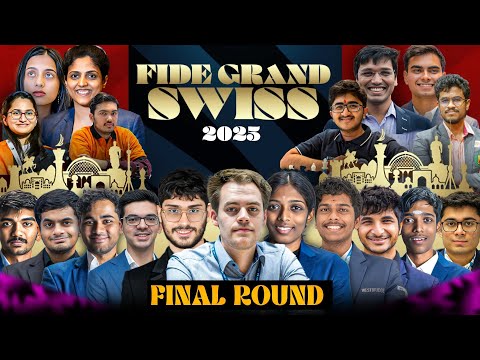 FIDE Grand Swiss 2025 Final Round: Can Arjun and Vaishali make it to the FIDE Candidates 2026?