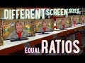 Exploring Equal Ratios Across Different Screen Sizes