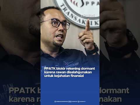 Video thumbnail Rekening Nganggur 3 Bulan Diblokir PPATK, ini penjelasannya