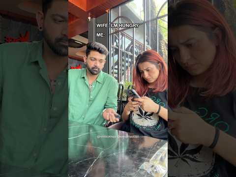 Waiting for our order #funny #comedy #couple #explore #shorts #food #trend