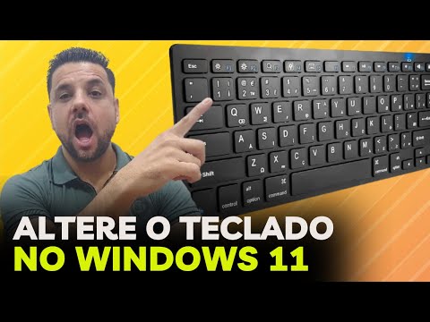 Como Alterar o TECLADO Para ABNT2 No PC e Notebook Com Sistema WINDOWS 11