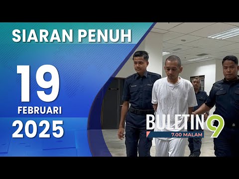 Kes Tembak Di KLIA: Suspek Tukar Pengakuan Bersalah 7 Tuduhan | Buletin TV9, 19 Februari 2025