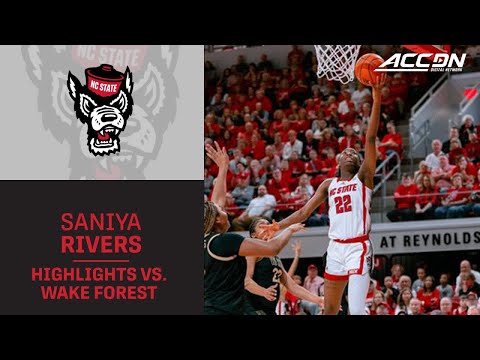NC State’s Saniya Rivers Fills The Stat Sheet Against Wake Forest
