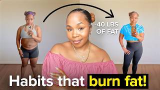 How I Lost 40 Pounds After 40 | 10 Fat Loss Habits That ACTUALLY Work