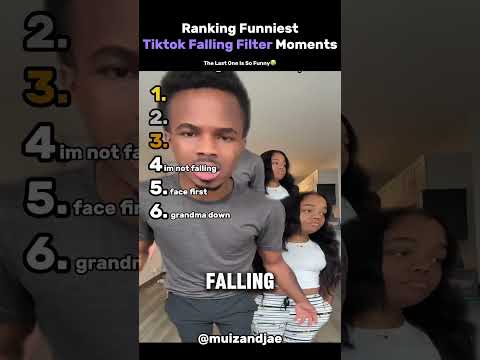 Ranking Funniest TikTok Falling Filter Moments