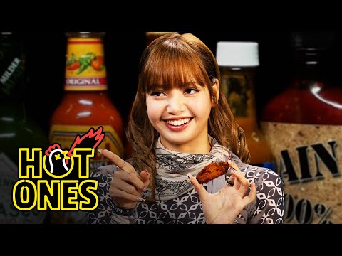 Lisa Dances Through the Pain While Eating Spicy Wings | Hot Ones