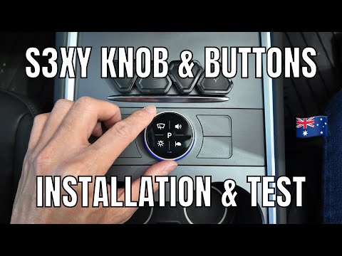 Gen 2 S3XY Buttons and S3XY Knob Installation Guide for Tesla Model Y
