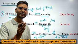 Prepositions For All Exams | English Grammar
