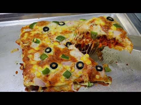 Delicious Viral Bread Pizza Recipe By Tasty Food With Maria