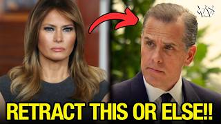 Melania THREATENS Hunter over Big Mouth!!