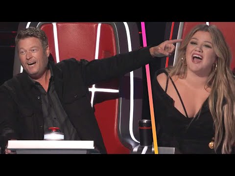 The Voice: Blake Shelton Already TIRED of Kelly Clarkson