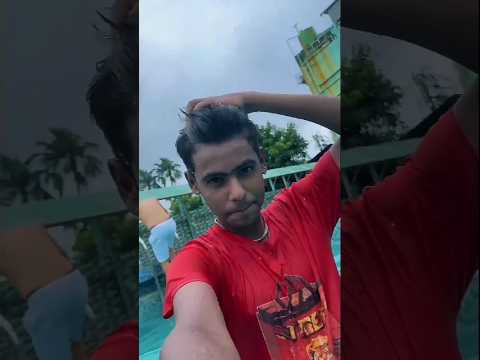 pool site water park 😁 4 bhai swimming mini vlog short video funny 🤣