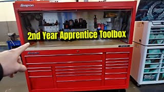 Snap-On 73 inch Toolbox Tour - Apprentice Upgrades To This Monster!!
