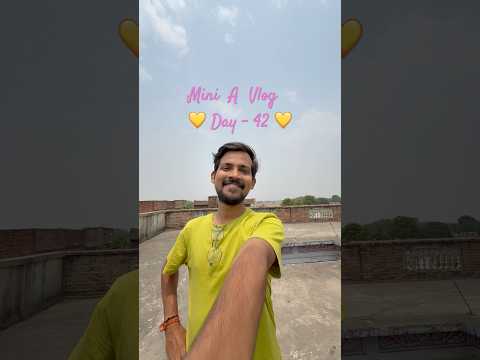 Finally bought #aircooler in Gaon | Day - 42 | Real Aman #minivlog #shorts
