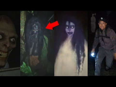 7 PENAMPAKAN HANTU TERSERAM DAN TERJELAS KUNTILANAK DAN POCONG | PENAMPAKAN HANTU TERSERAM TERJELAS