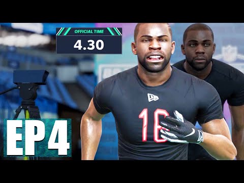 MADDEN 21 Face Of The Franchise | NFL COMBINE & DRAFT (Rise to Fame Career Mode) Ep 4