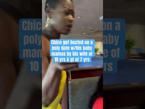 Chico took his baby mama’s out & got caught by his wife & girlfriend at same time 😳 #rolosworld100