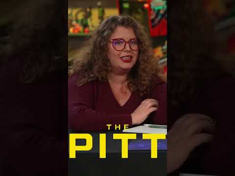 Melanie takes Aaron through #thepitt starting TODAY!!! #reaction