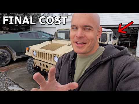 How Much did My EV Humvee Conversion *actually* Cost?!