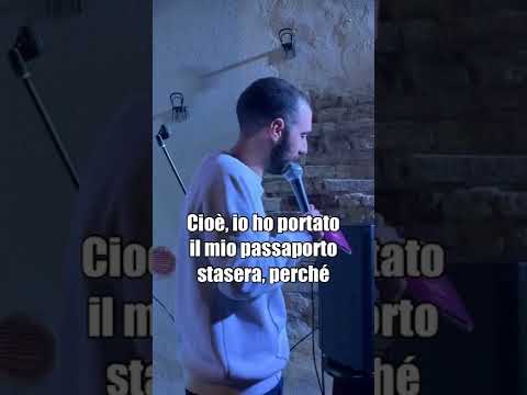 IL MALINTESO ALLA FRONTIERA #shorts #standupcomedy