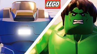 Hulk Epic Transformation Vs Iron man (MK 38) - LEGO Gaming