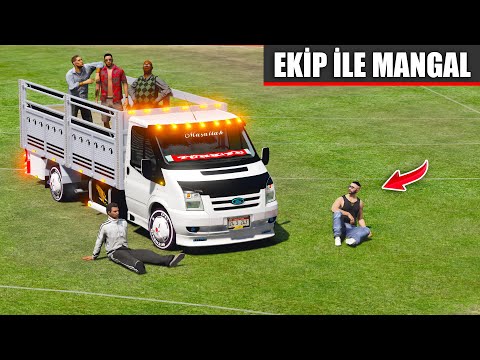 TRANSİT İLE MANGALA GİTTİK ZEHİR ZIKKIM OLDU !! GTA 5 GERÇEK HAYAT #15