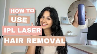 IPL Laser Hair Removal  At Home Overview