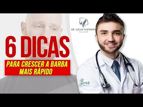 ⭐ Como Fazer a BARBA CRESCER mais RÁPIDO | 6 DICAS | Dr Lucas Fustinoni