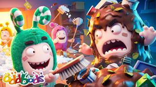 🤢🏠 Terlalu Kotor Bahkan untuk Zee! | Oddbods | Kartun Lucu Kocak | @OddbodsIndonesia