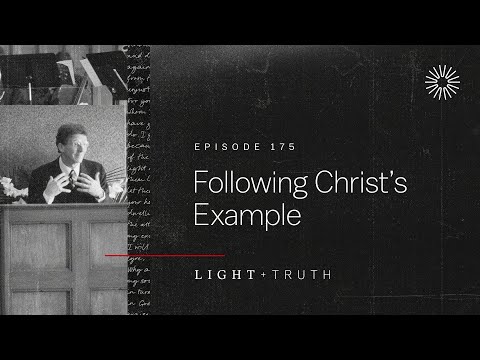 Following Christ’s Example