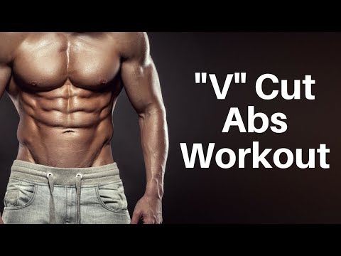 V Cut Abs Workout (NO EQUIPMENT NEEDED!) | V SHRED