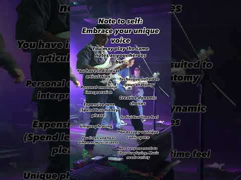 Wasn’t feeling good about my playing today. Had to remind myself to keep going. Solo by me. #guitar