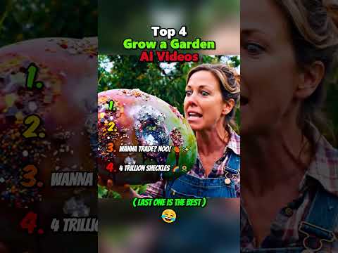 Top 4 Best Grow a Garden Ai Videos 😂 (part.10)
