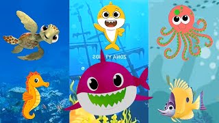 Happy dance Animals Sea at Ocean | Kids song Nursery rhymes toddlers | Baby Shark song