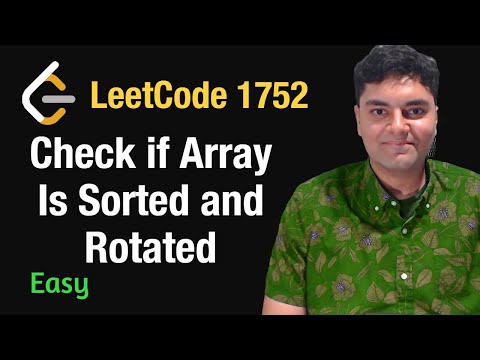 Check if Array Is Sorted and Rotated - Leetcode 1752 - Python