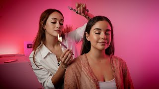 ASMR Scalp Massage & Reiki | Water & Fire Cleansing, Hand Movements, Healing Touch & Deep Relaxation