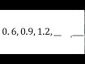 Identifying Numbers in a Series