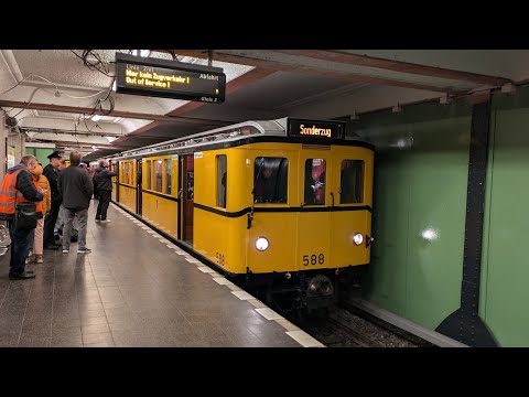 U-Bahn Berlin|Züge am 17.11.2024 auf der U6