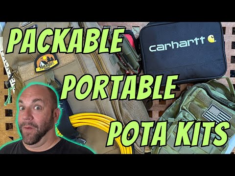 Packable Portable POTA Kits