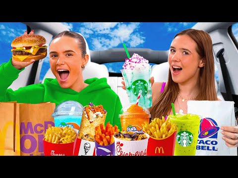 Only Eating FAST FOOD for 24 HOURS!