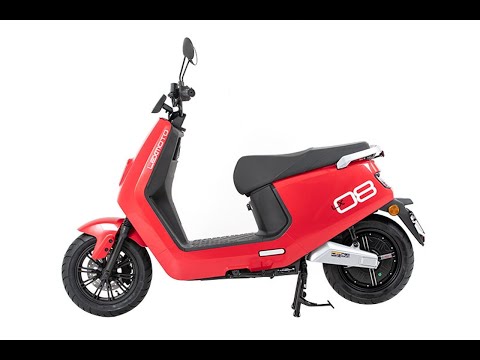 Lexmoto / LVENG LX08 4kw 45mph electric moped ride-review : Green-Mopeds.com